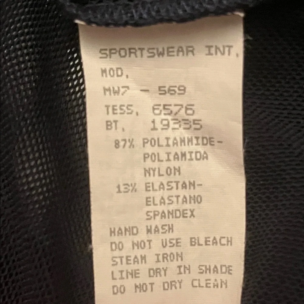 Vintage Moschino Black Sheer Blouse - Picture 7 of 8